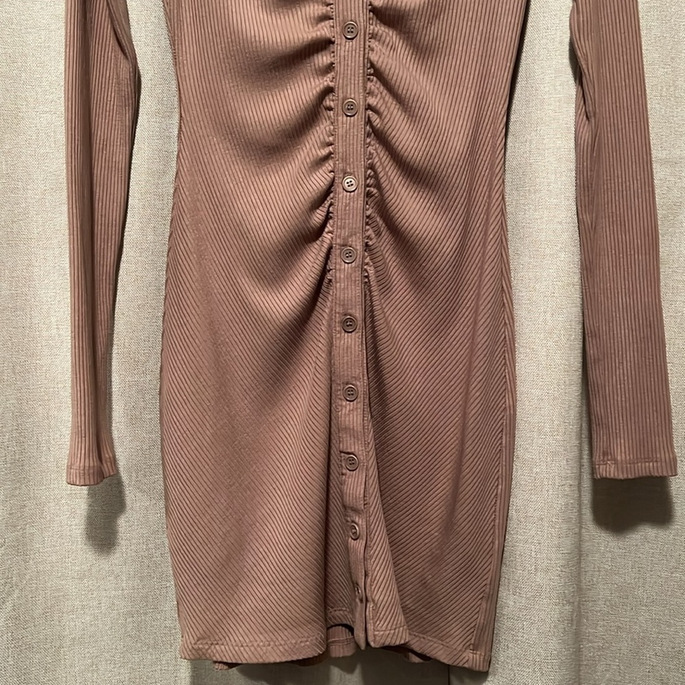 Reformation Amy Knit Button Down Dress Size Small - Picture 6 of 9